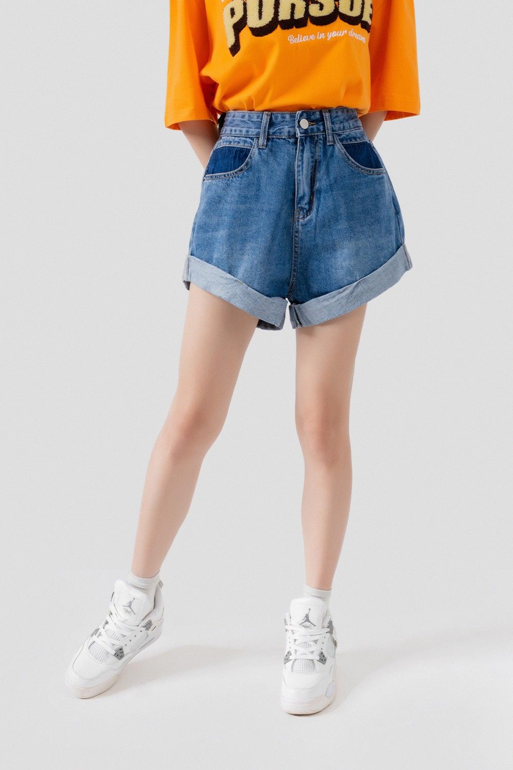 SHORTS JEAN NỮ - TOTODAY - 10201