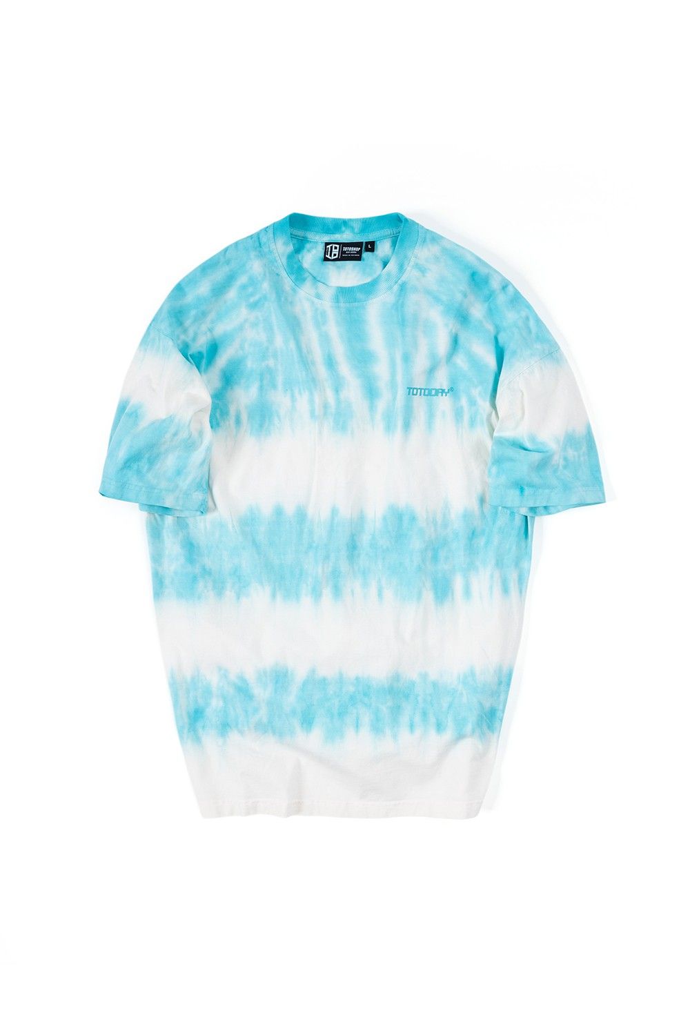 ÁO THUN UNISEX - TOTODAY - TIE DYE STRIPES