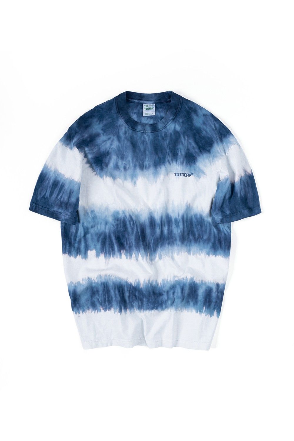 ÁO THUN UNISEX - TOTODAY - TIE DYE STRIPES