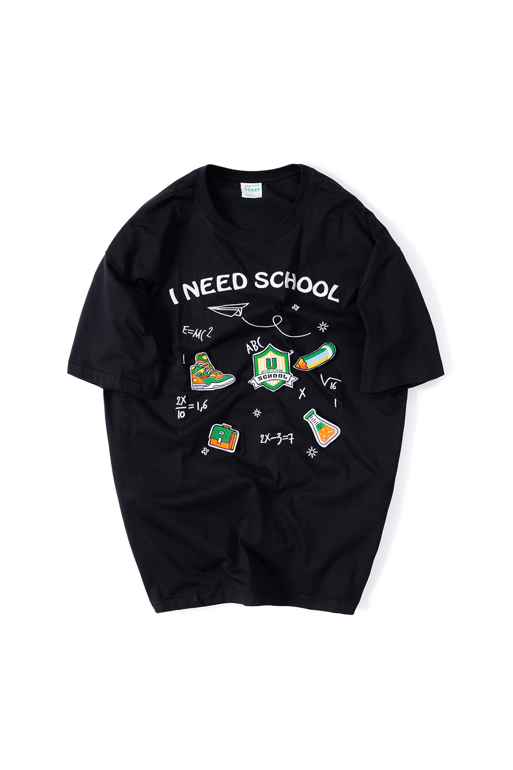 ÁO THUN UNISEX - TOTODAY - I NEED SCHOOL