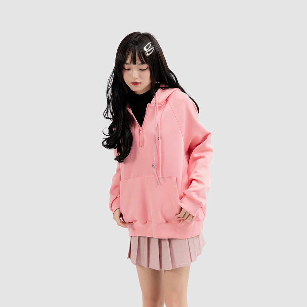 ÁO HOODIE NỮ - TOTODAY - LOGO C