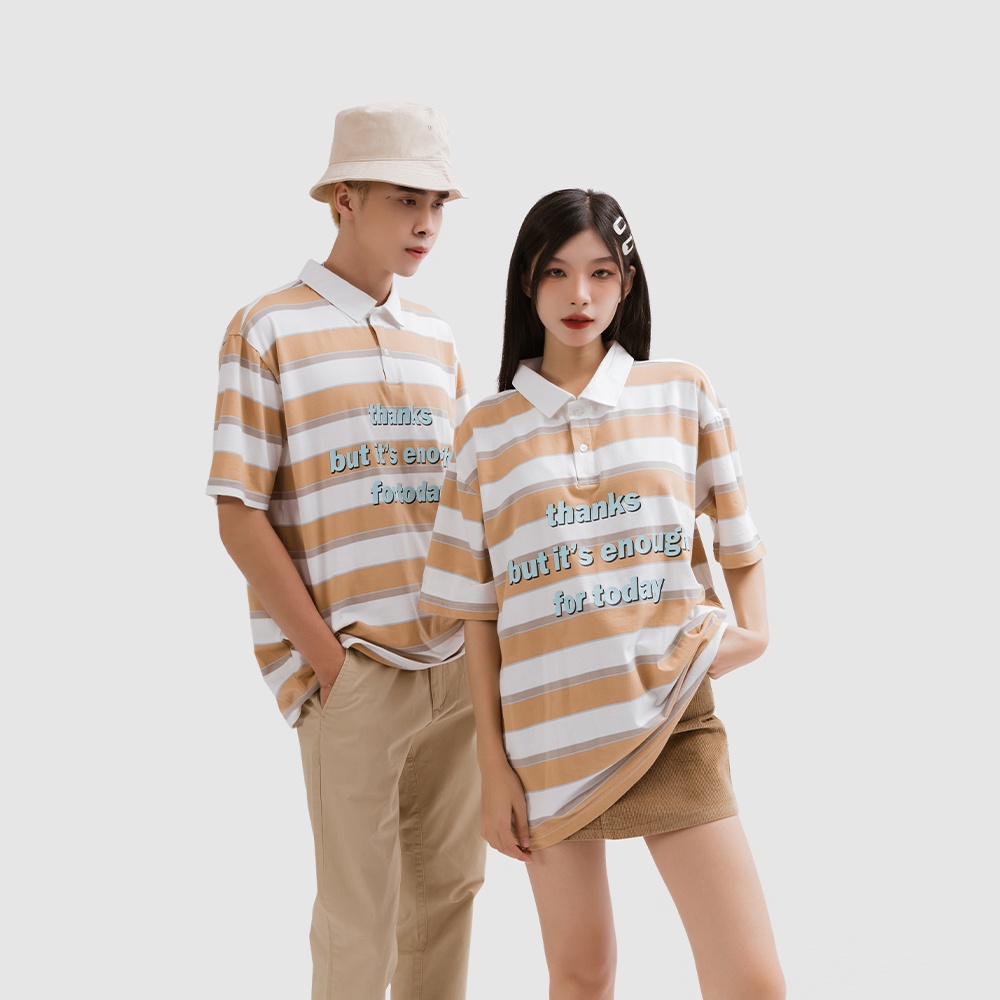 ÁO POLO UNISEX - TOTODAY - NO, THANKS