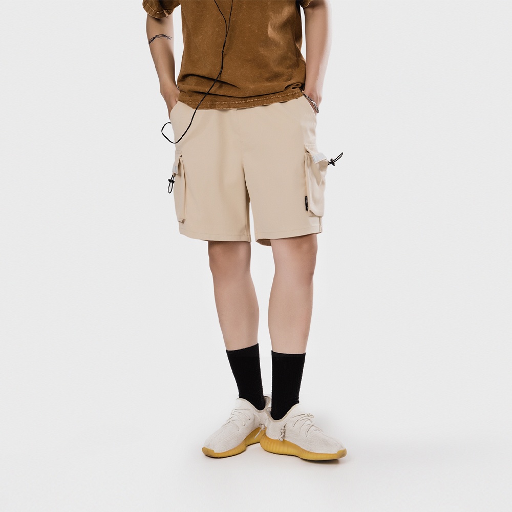 SHORTS KAKI UNISEX - TOTODAY - POCKET