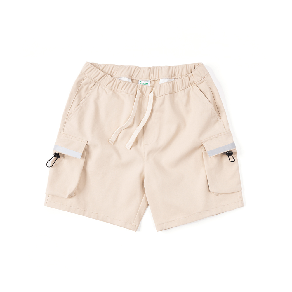 SHORTS KAKI UNISEX - TOTODAY - POCKET