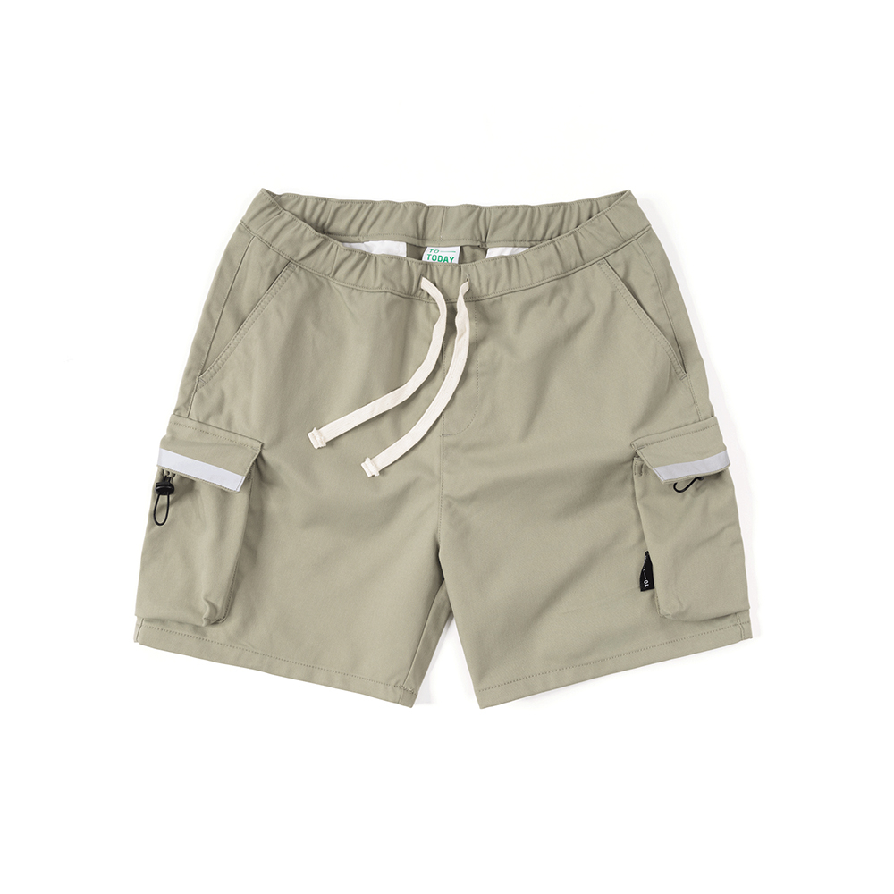 SHORTS KAKI UNISEX - TOTODAY - POCKET