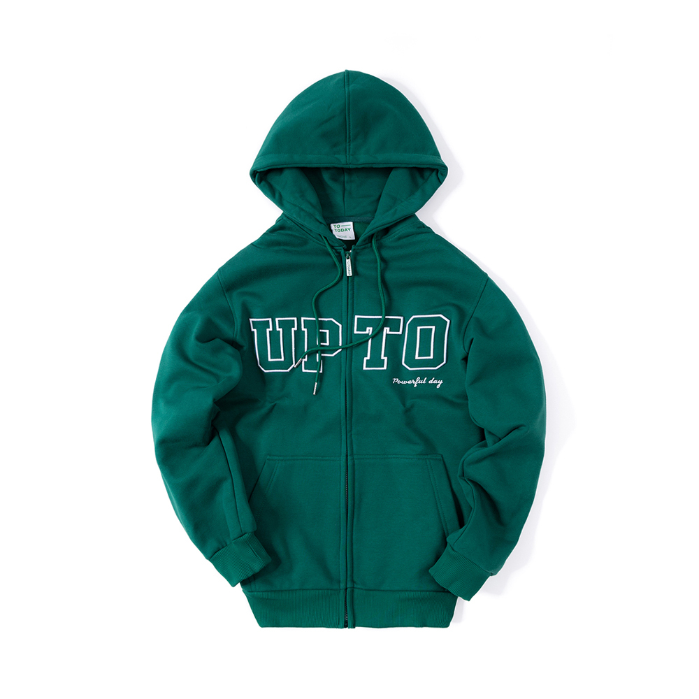 ÁO HOODIE ZIP UNISEX - TOTODAY - UP TO POWERFUL DAY