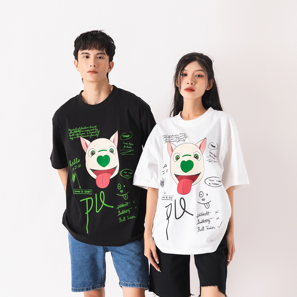 ÁO THUN UNISEX - TOTODAY - WANNA BE FRIENDS