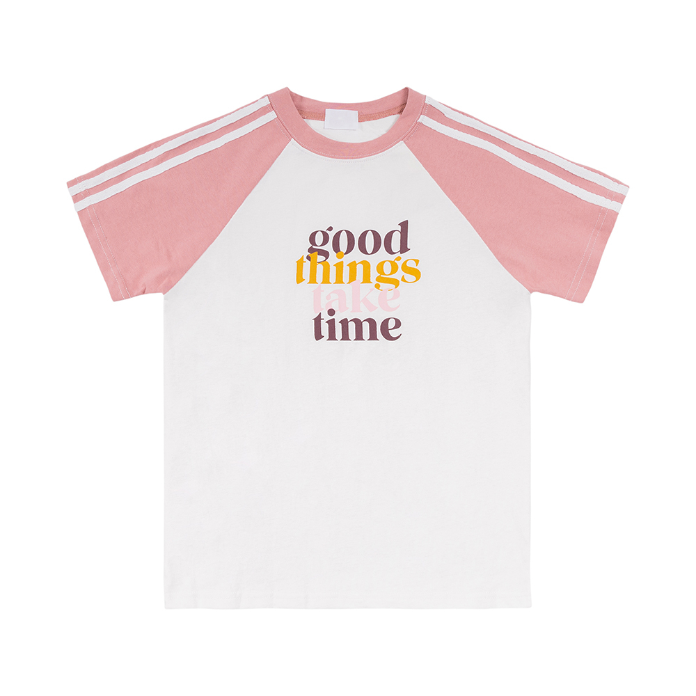 ÁO THUN NỮ - TOTODAY - GOOD THINGS TAKE TIME