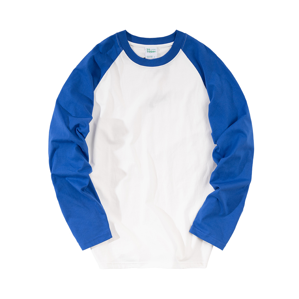 ÁO THUN UNISEX - TOTODAY - BASIC RAGLAN LONG-SLEEVED