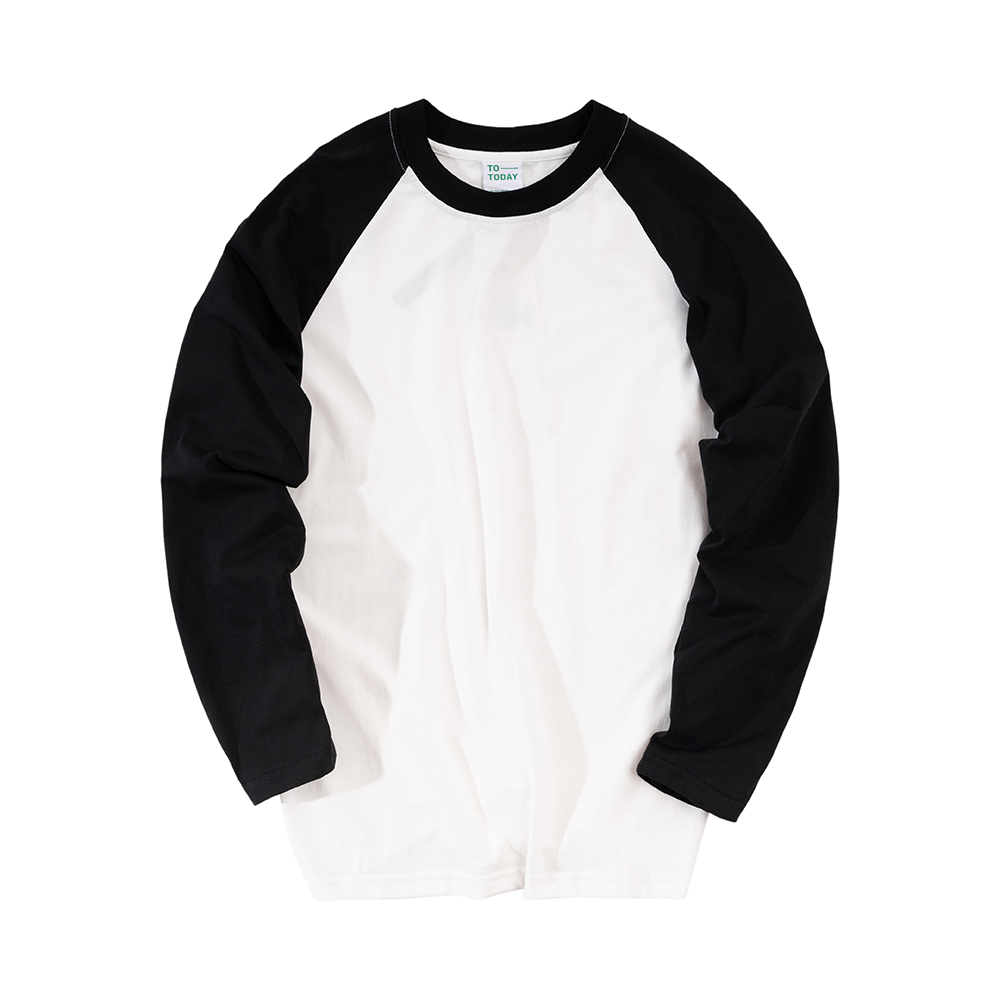 ÁO THUN UNISEX - TOTODAY - BASIC RAGLAN LONG-SLEEVED