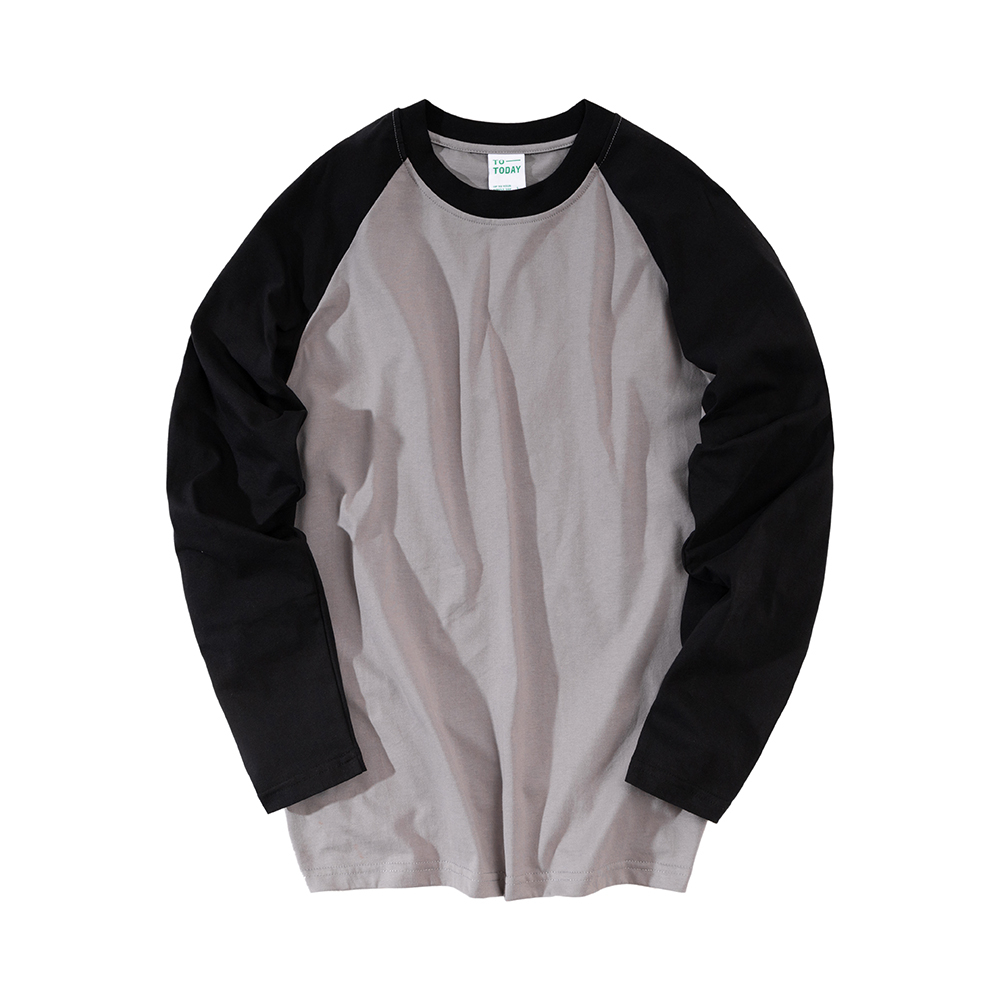 ÁO THUN UNISEX - TOTODAY - BASIC RAGLAN LONG-SLEEVED