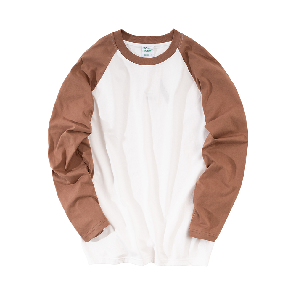 ÁO THUN UNISEX - TOTODAY - BASIC RAGLAN LONG-SLEEVED