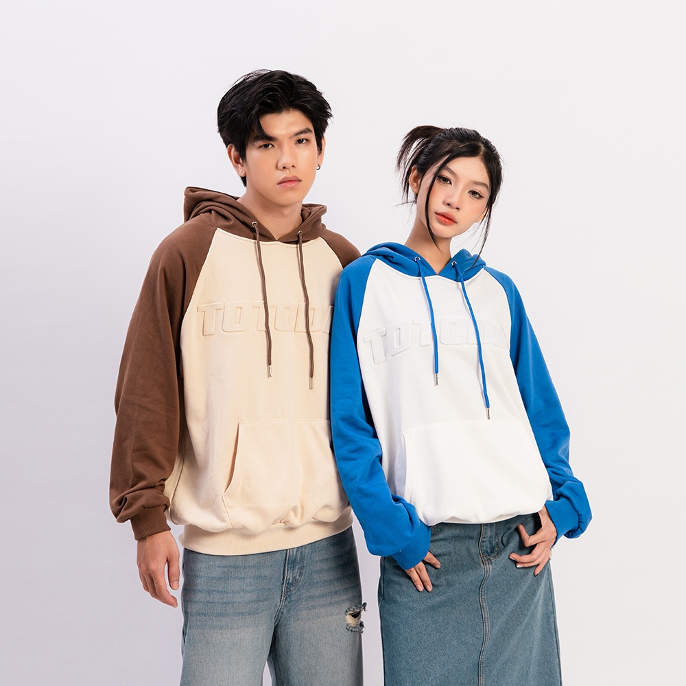 ÁO KHOÁC HOODIE UNISEX - TOTODAY - TOTODAY EMBOSSING