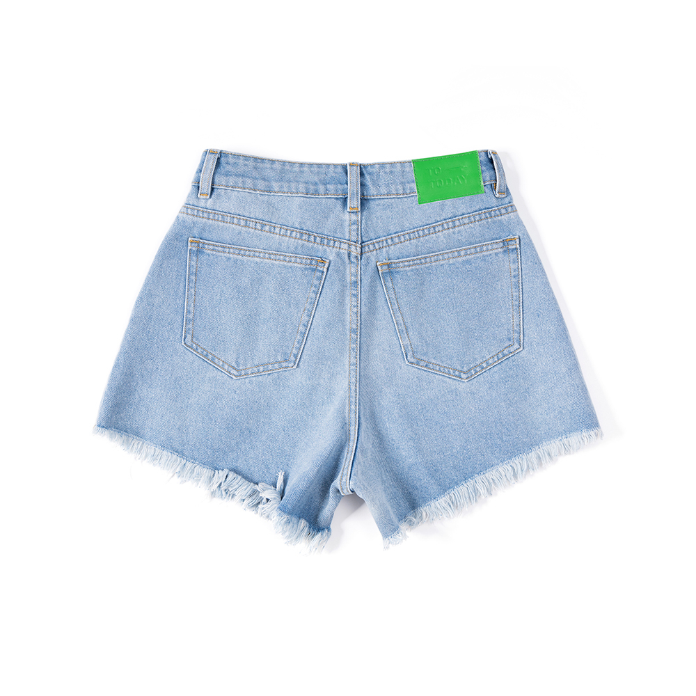 SHORTS JEAN NỮ RÁCH - TOTODAY - 02301