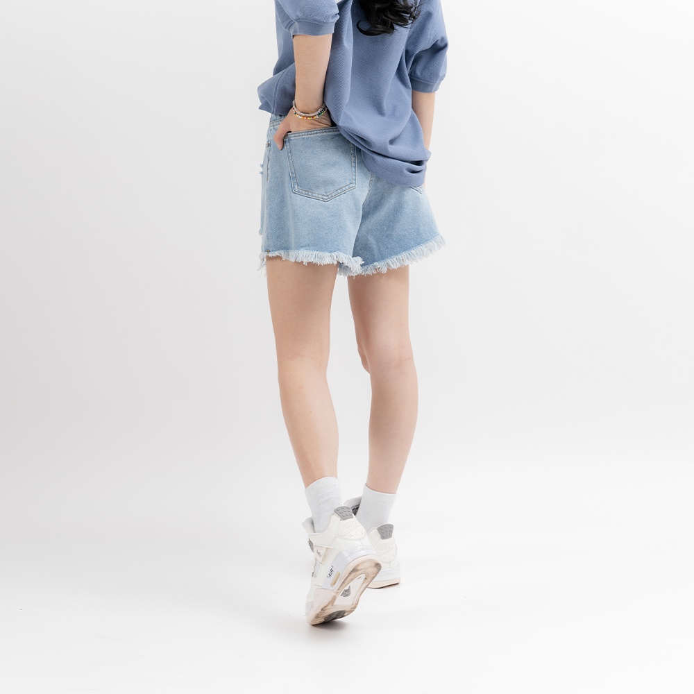 SHORTS JEAN NỮ RÁCH - TOTODAY - 02301