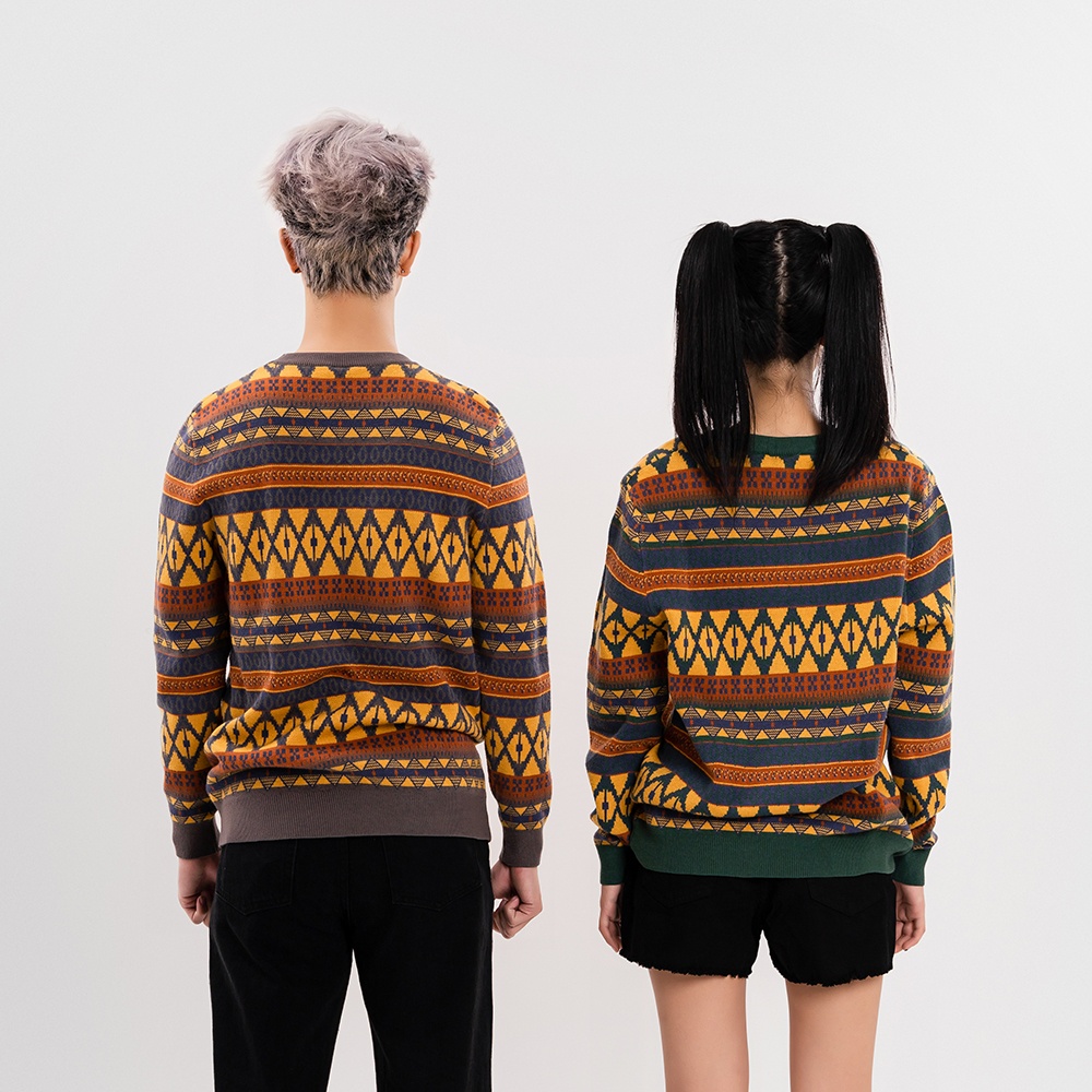 ÁO LEN UNISEX - TOTODAY - PATTERN SWEATER