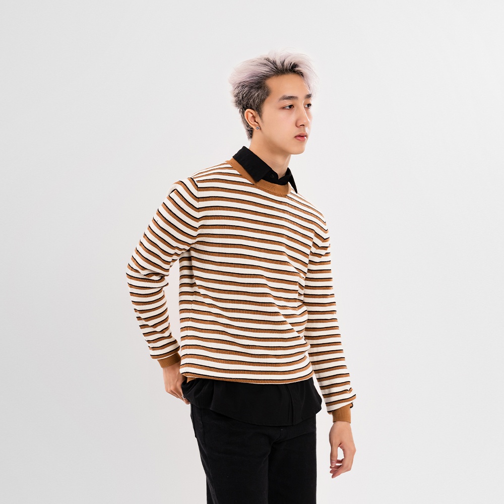 ÁO LEN UNISEX - TOTODAY - SMALL STRIPED SWEATER