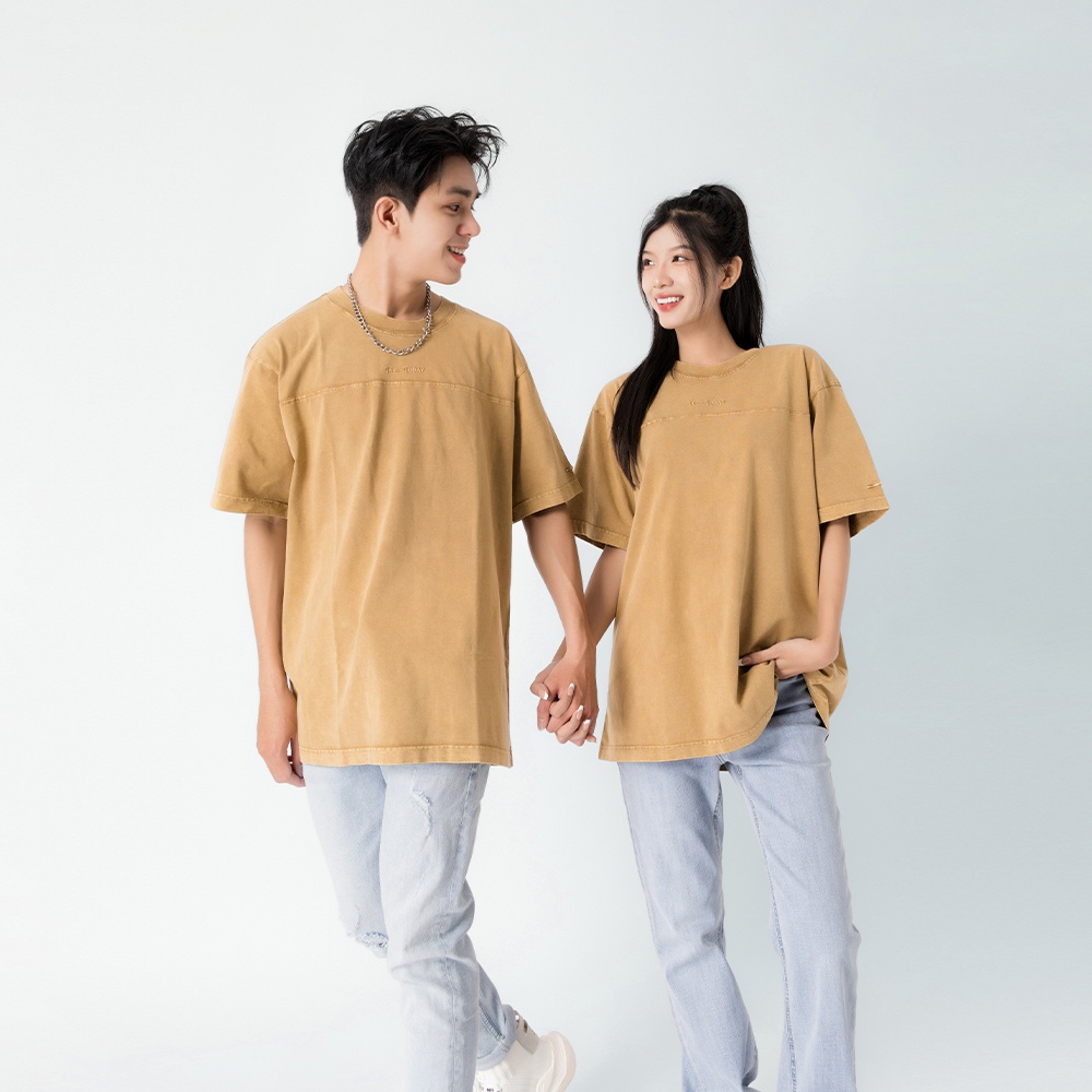 ÁO THUN UNISEX - TOTODAY -  WASHED TEE