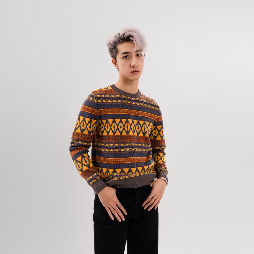 ÁO LEN UNISEX - TOTODAY - PATTERN SWEATER