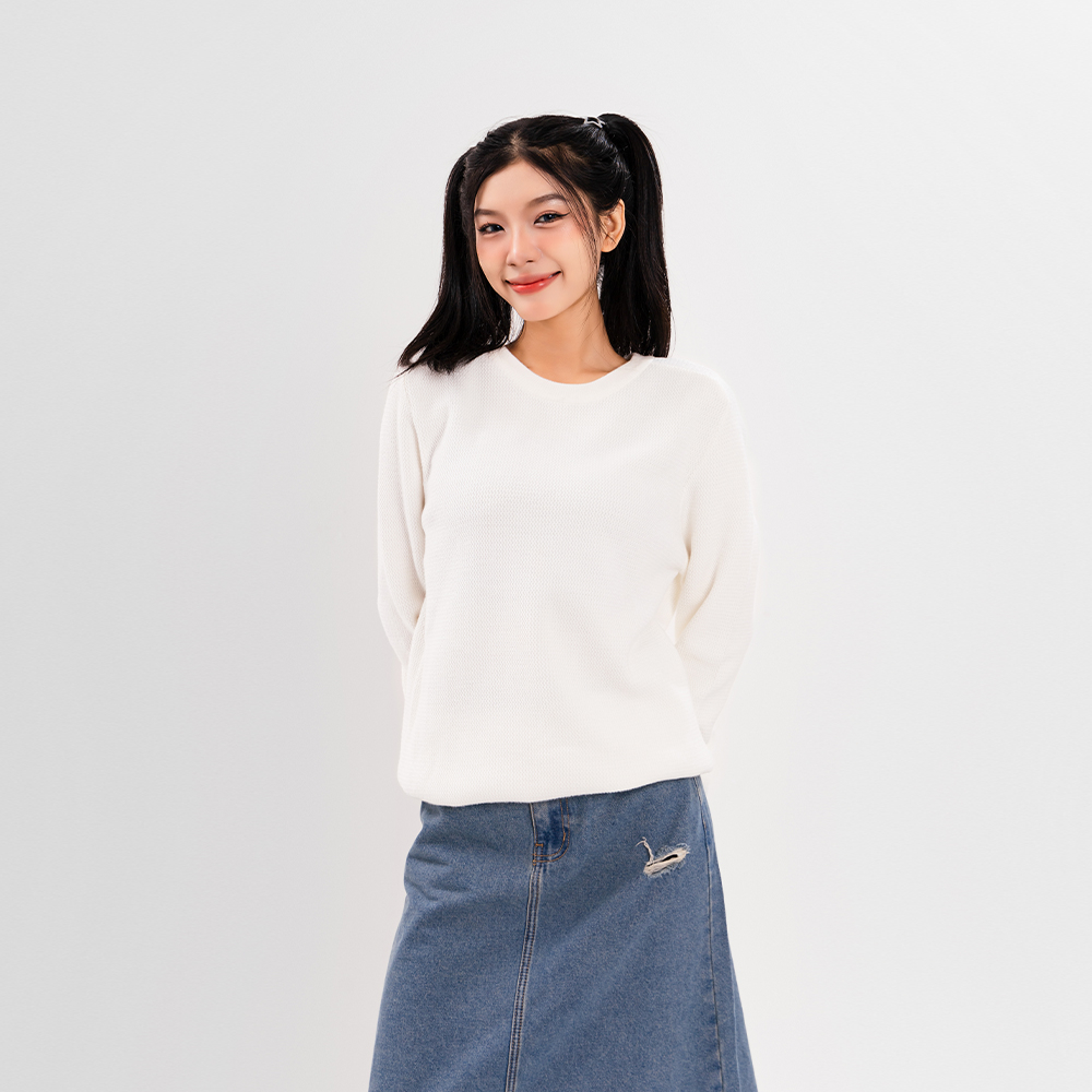 ÁO LEN UNISEX - TOTODAY - BASIC SWEATER 2