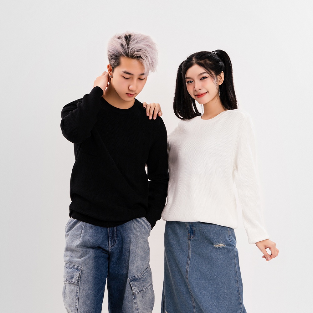 ÁO LEN UNISEX - TOTODAY - BASIC SWEATER 2