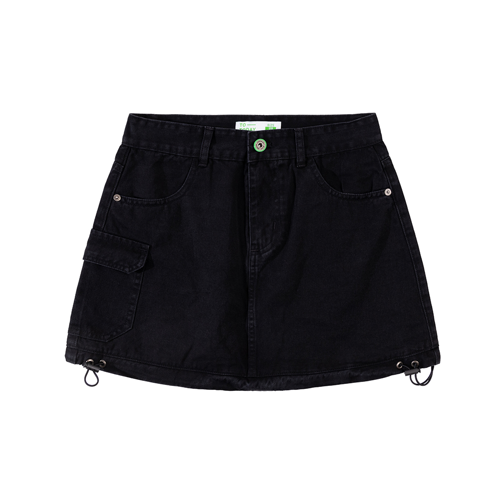 CHÂN VÁY NỮ - TOTODAY - DRAWSTRING POCKETED SKIRT