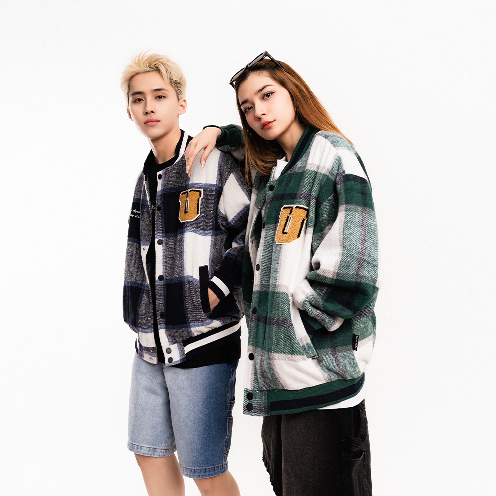 ÁO KHOÁC VARSITY UNISEX - TOTODAY - CARO U