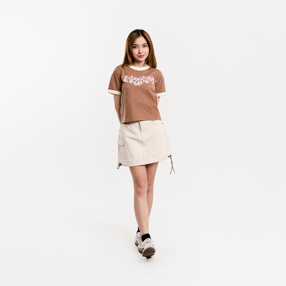 CHÂN VÁY NỮ - TOTODAY - DRAWSTRING POCKETED SKIRT