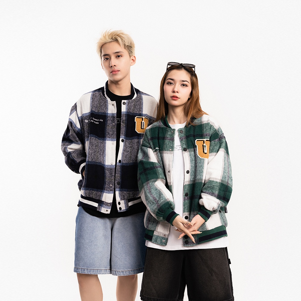 ÁO KHOÁC VARSITY UNISEX - TOTODAY - CARO U