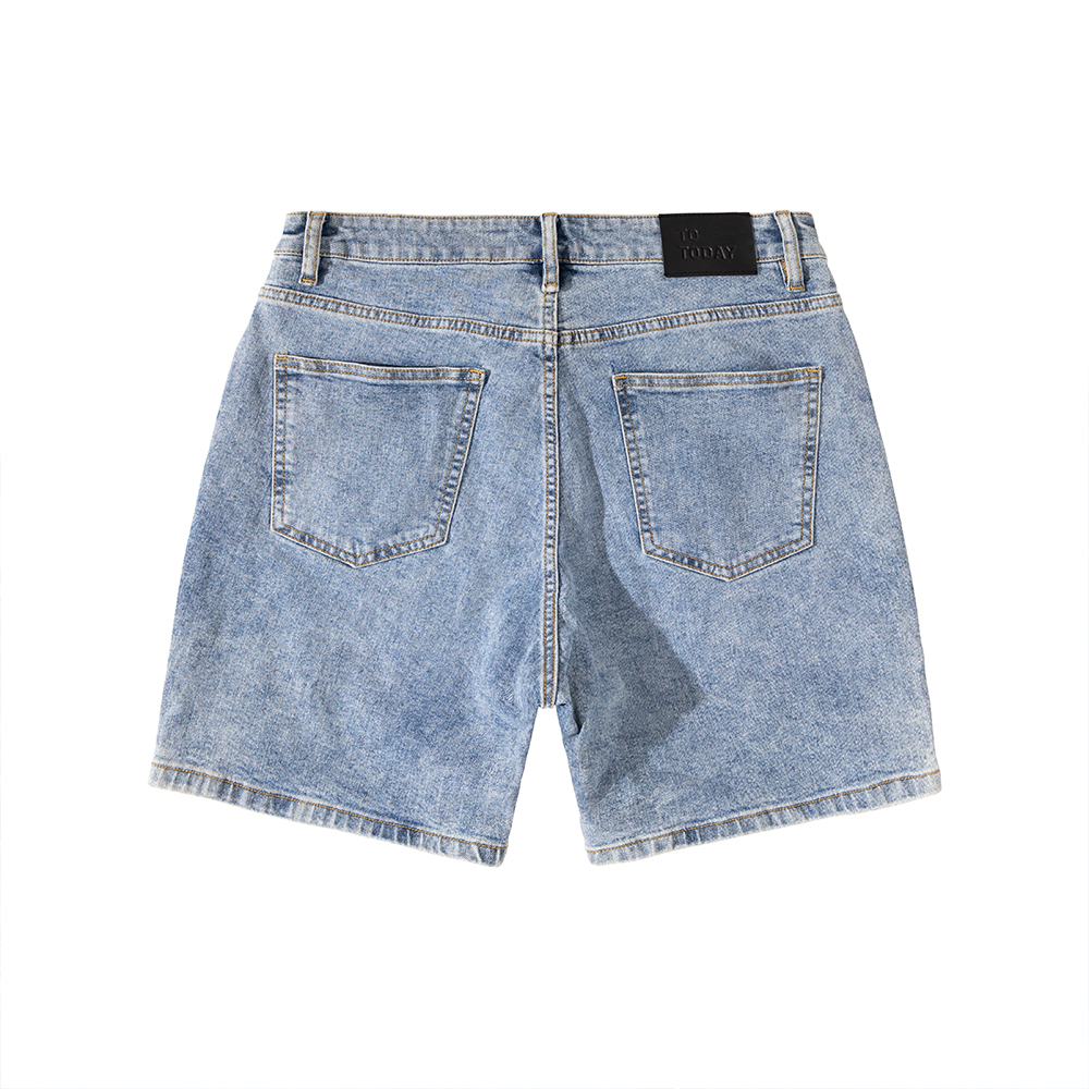 QUẦN SHORT JEAN NAM - TOTODAY - SLIMFIT 12302