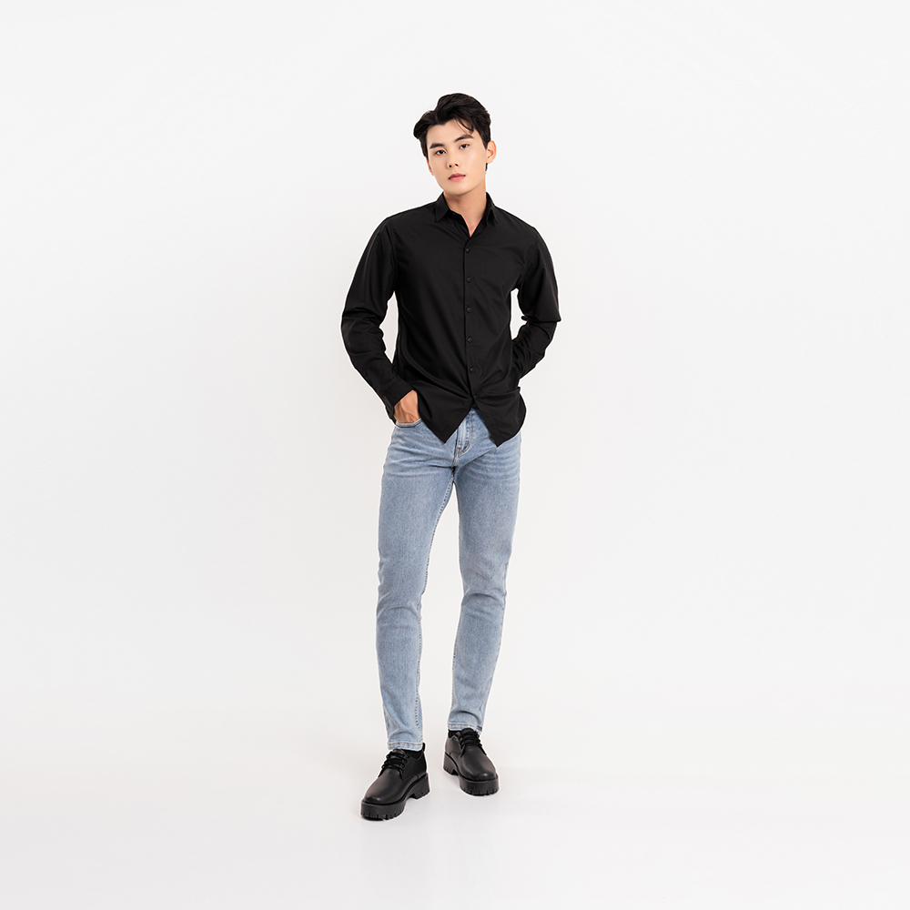 ÁO SƠ MI NAM - TOTODAY - BASIC LONG SLEEVES