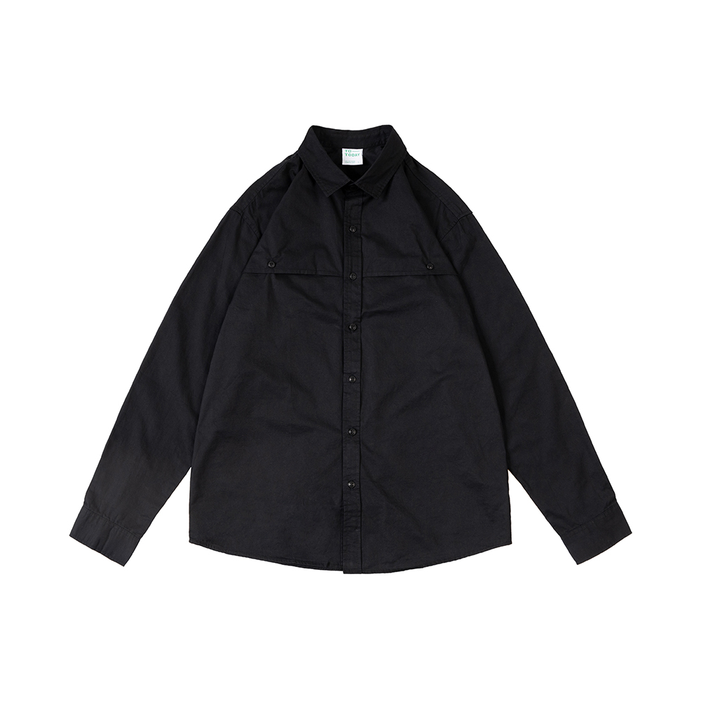 ÁO SƠ MI NAM - TOTODAY - ONE PLEATED FRONT SHIRT