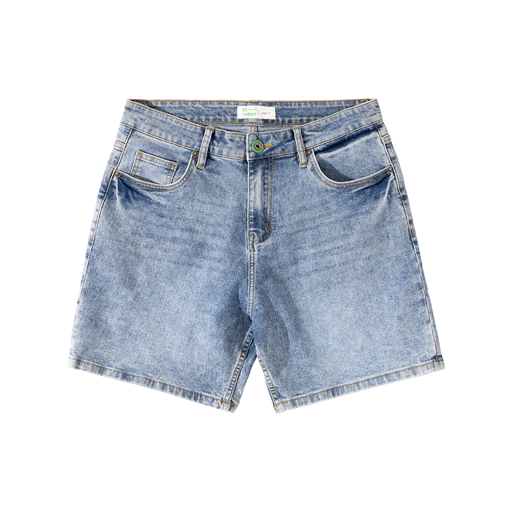 QUẦN SHORT JEAN NAM - TOTODAY - SLIMFIT 12302