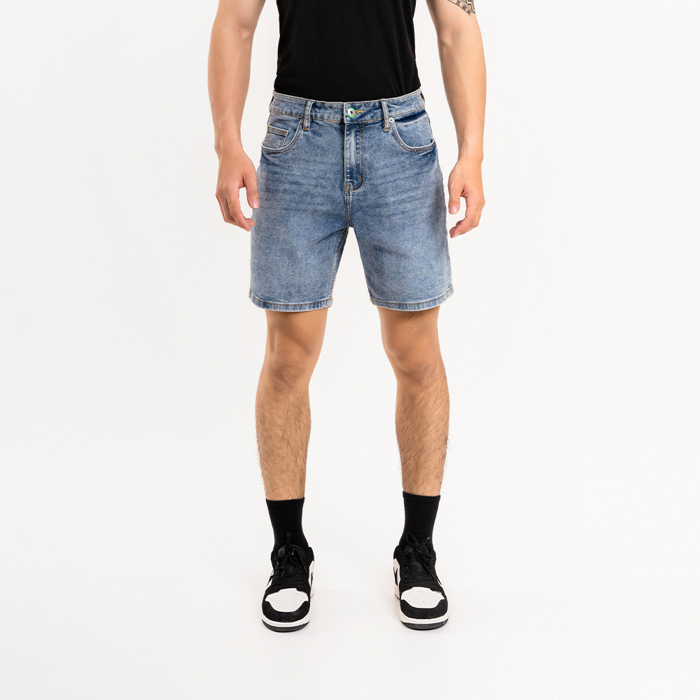 QUẦN SHORT JEAN NAM - TOTODAY - SLIMFIT 12302