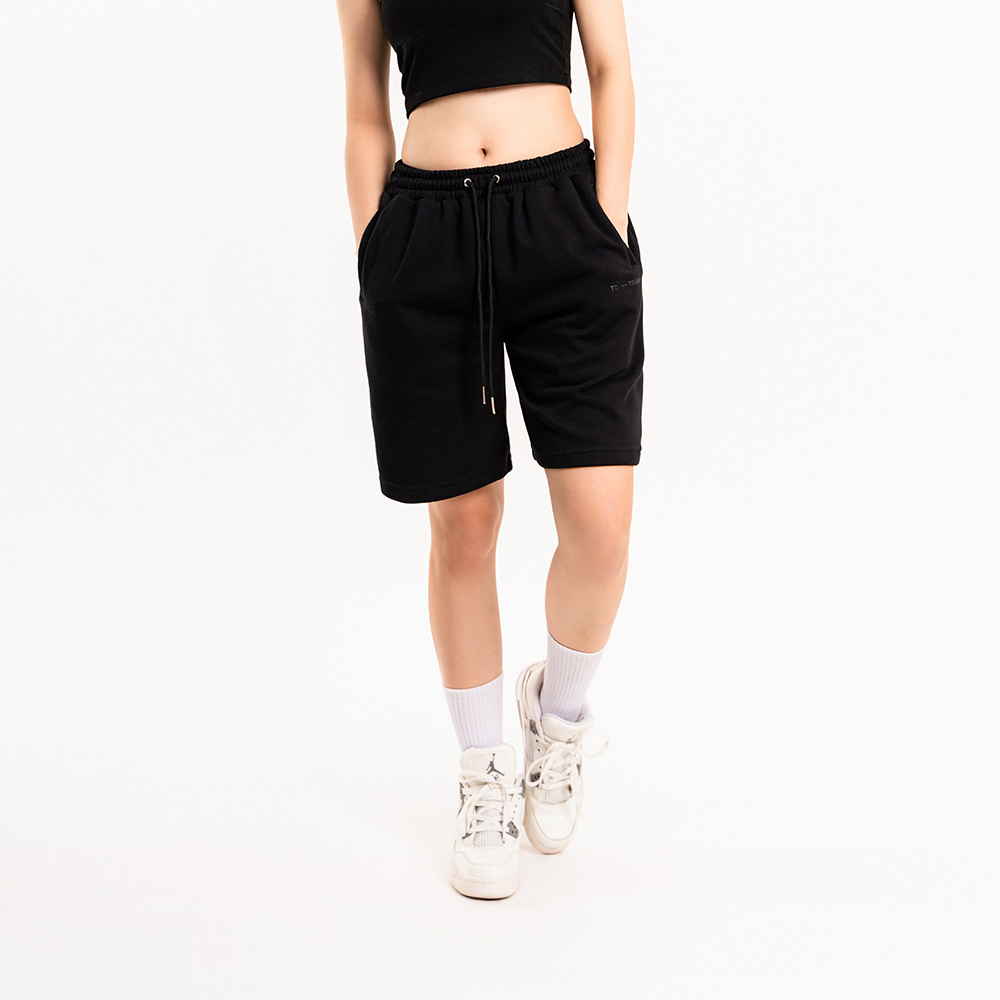 QUẦN SHORTS THUN UNISEX - TOTODAY - SECONDARY LOGO ICON