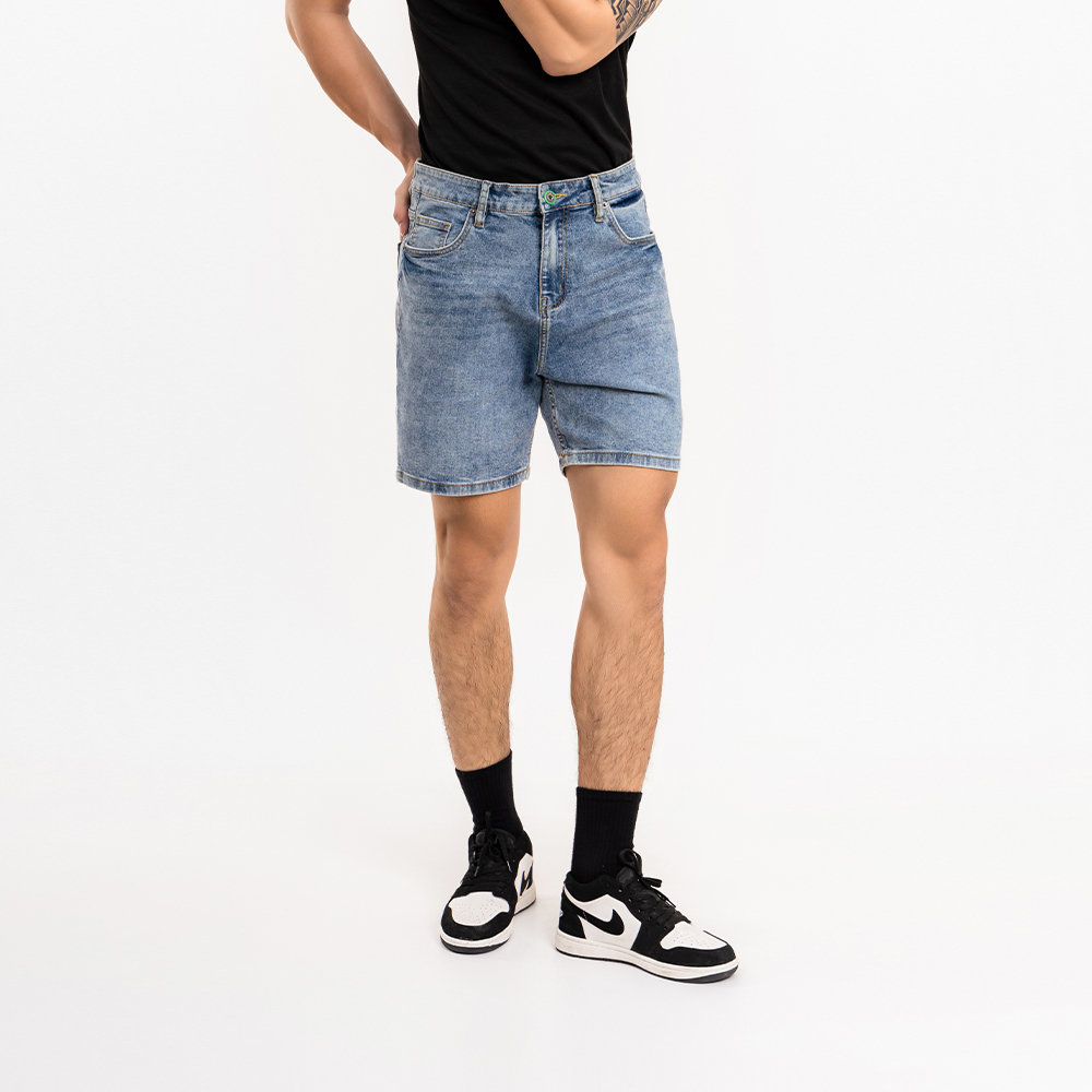 QUẦN SHORT JEAN NAM - TOTODAY - SLIMFIT 12302