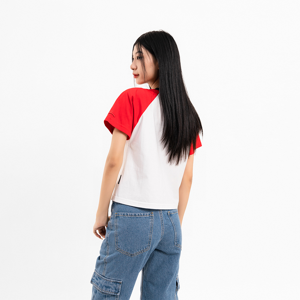 ÁO THUN NỮ - TOTODAY - RAGLAN UNIQUE