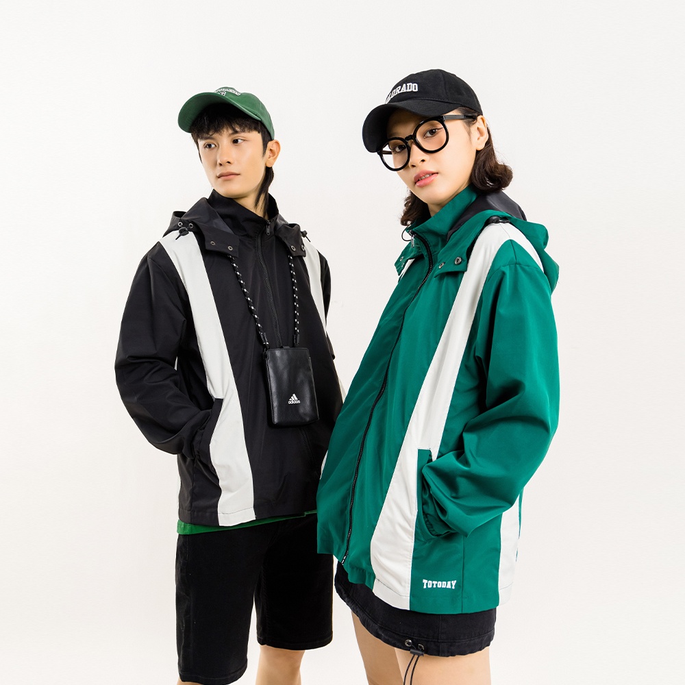 ÁO KHOÁC UNISEX - TOTODAY - VARSITY TYPO JACKET