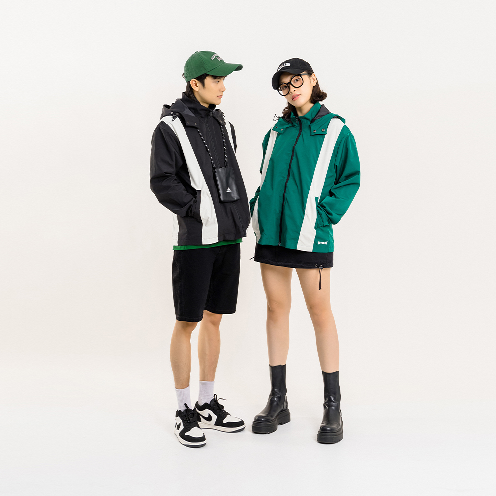 ÁO KHOÁC UNISEX - TOTODAY - VARSITY TYPO JACKET