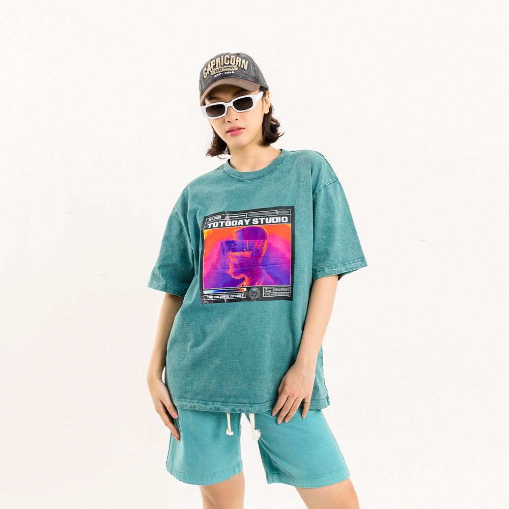 ÁO THUN UNISEX - TOTODAY - THE COLORFUL ODYSSEY