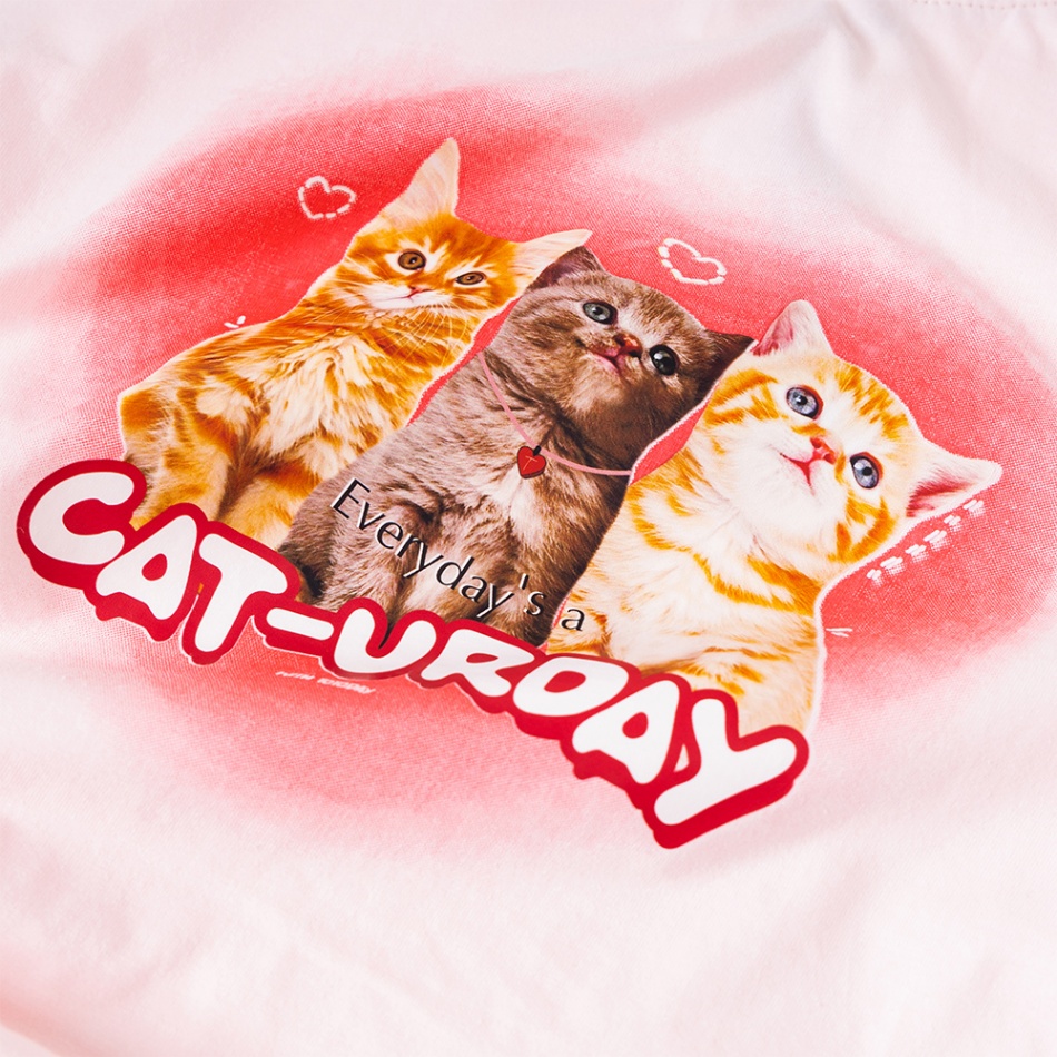 ÁO THUN NỮ - TOTODAY - CATURDAY BABY TEE