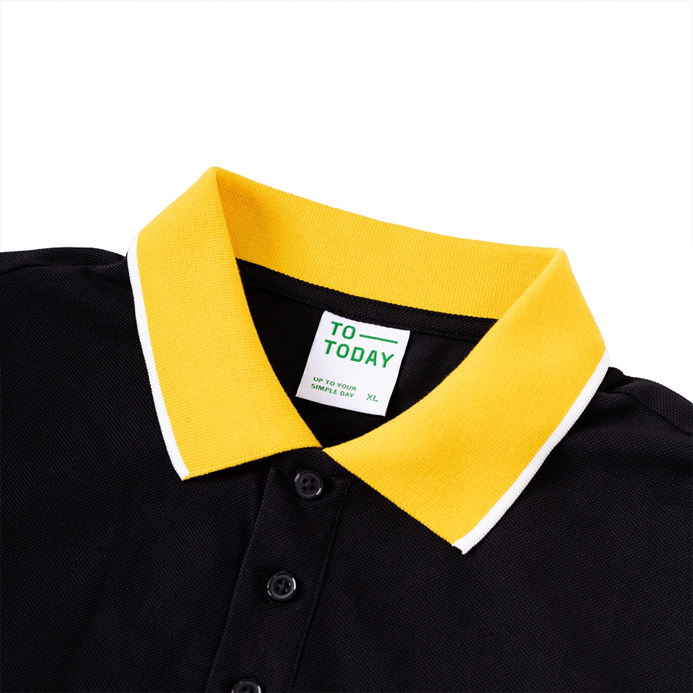 ÁO POLO NAM - TOTODAY - COLLAR COLOR COORDINATION