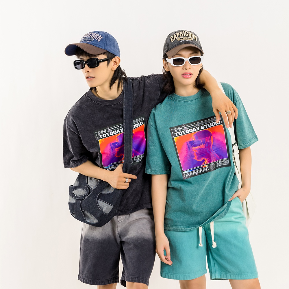 ÁO THUN UNISEX - TOTODAY - THE COLORFUL ODYSSEY