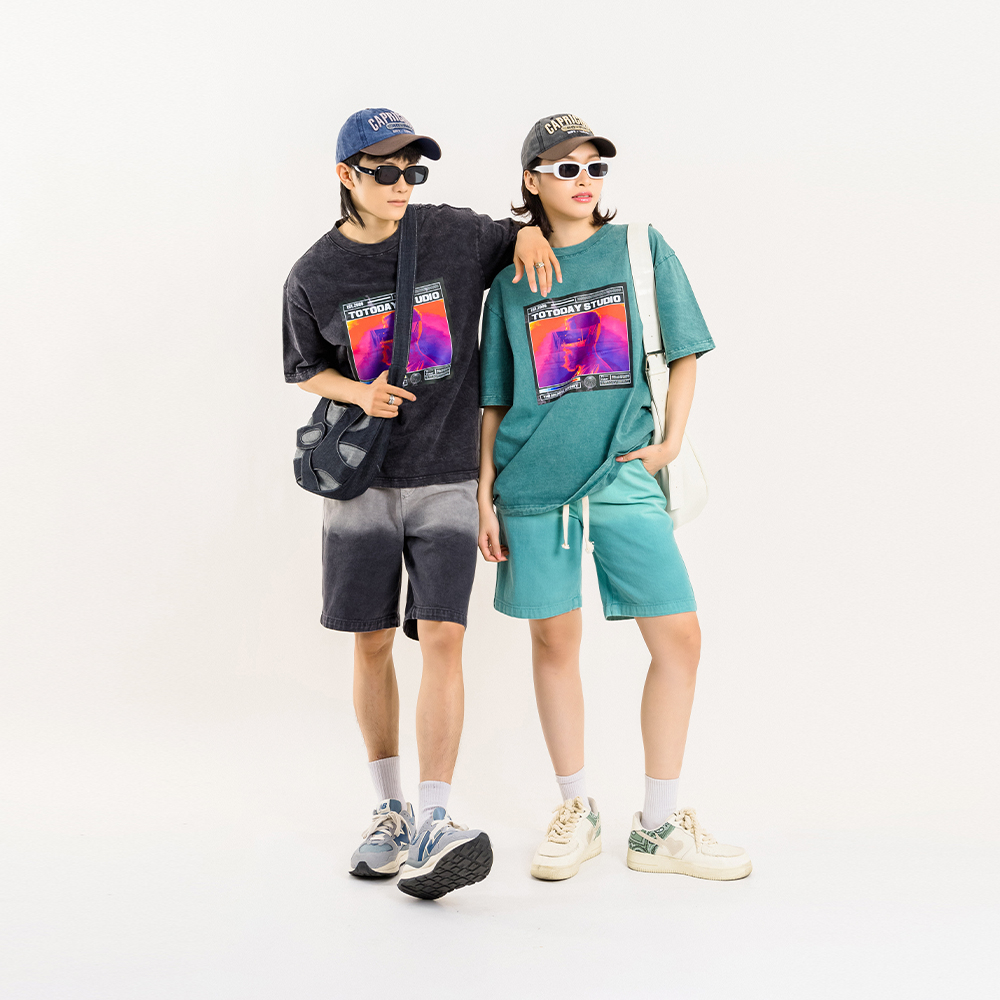 ÁO THUN UNISEX - TOTODAY - THE COLORFUL ODYSSEY