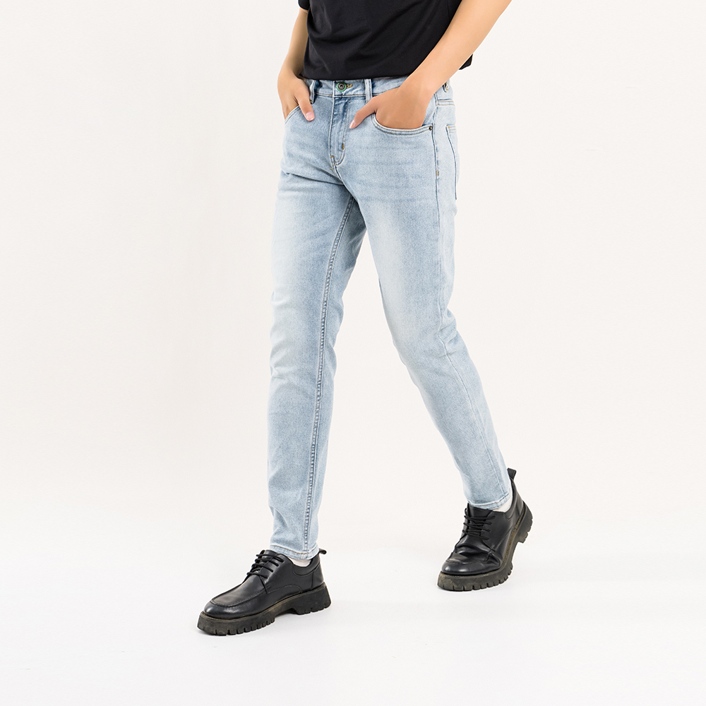 QUẦN JEAN NAM - TOTODAY - BASIC SLIMFIT JEAN 02404