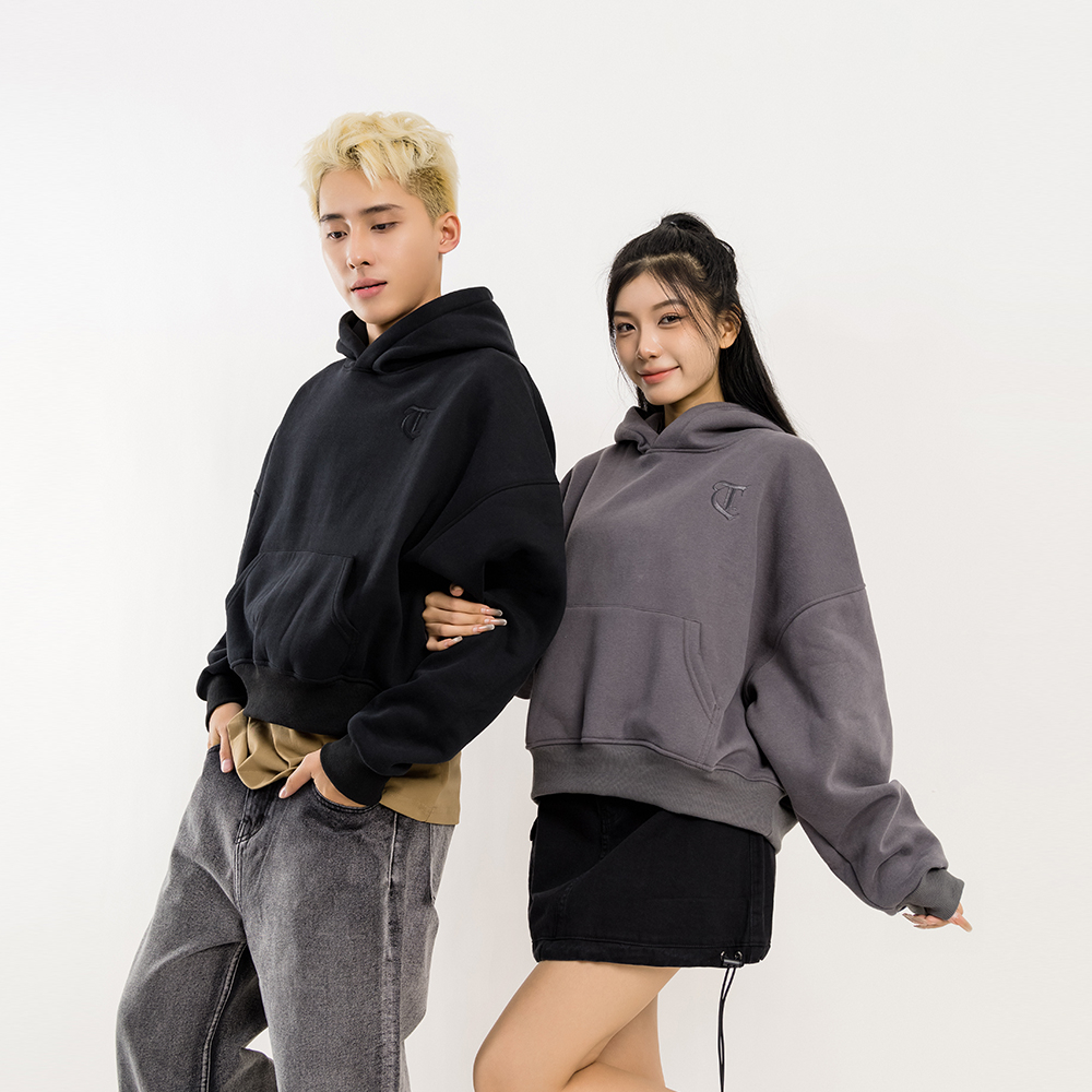 ÁO KHOÁC HOODIE UNISEX - TOTODAY - TOTODAY BOXY JACKET