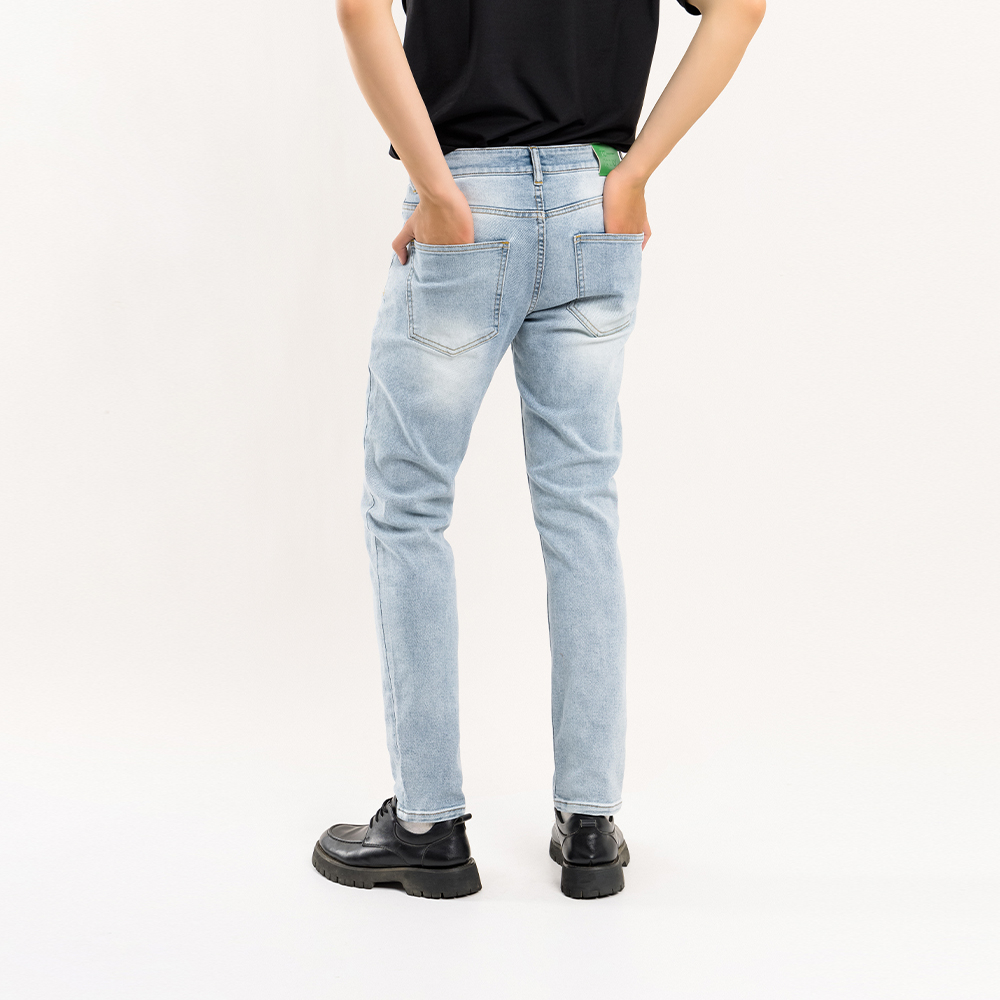 QUẦN JEAN NAM - TOTODAY - BASIC SLIMFIT JEAN 02404