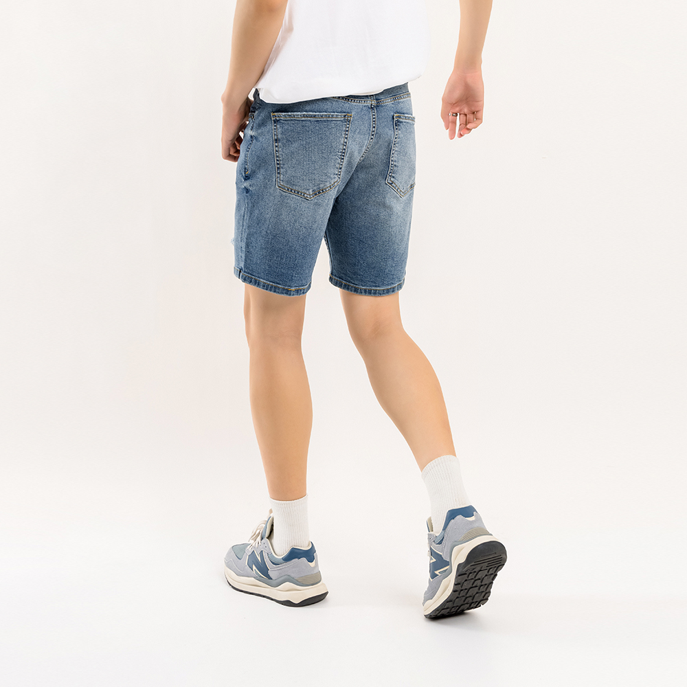 QUẦN SHORT JEAN NAM - TOTODAY - SLIMFIT 02401