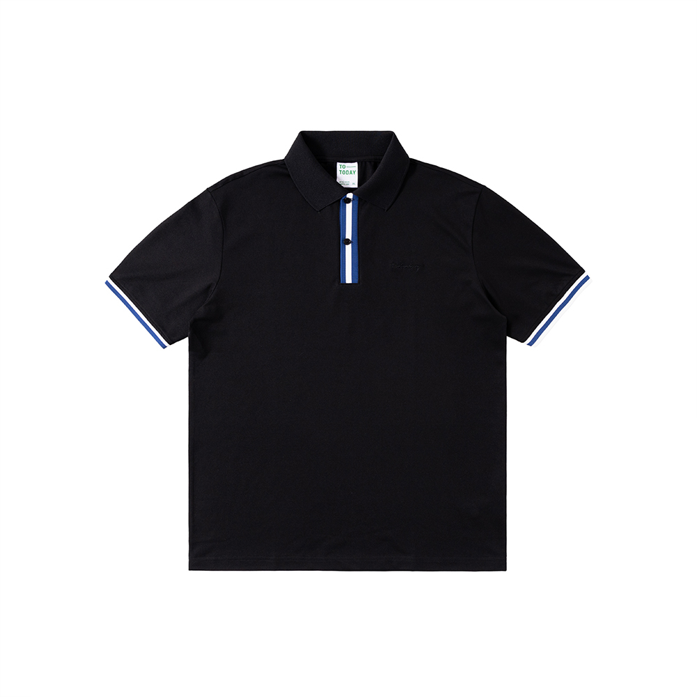 ÁO POLO NAM - TOTODAY - BASIC NECKLINE STRIPES