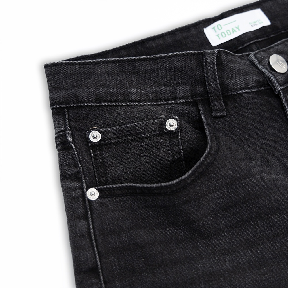 QUẦN JEAN NAM - TOTODAY - BASIC SLIMFIT JEAN 02401